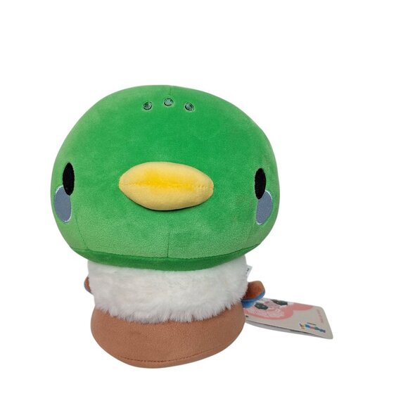 Mewaii Mallard Duck Plush Toy Stuffed Animal Green Head Yellow Beak 8" - Picture 1 of 6